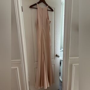 Elegant Blush Pink Gown